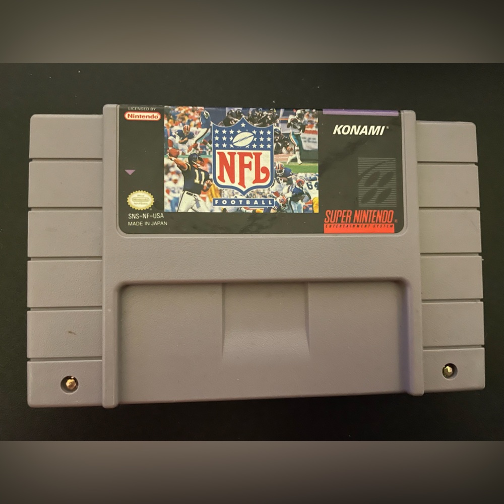 SNES NFL Football